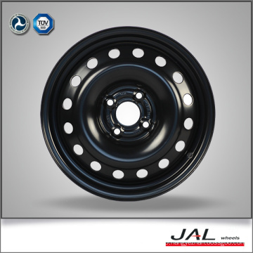 Black wheels steel rim of 15" with factor price